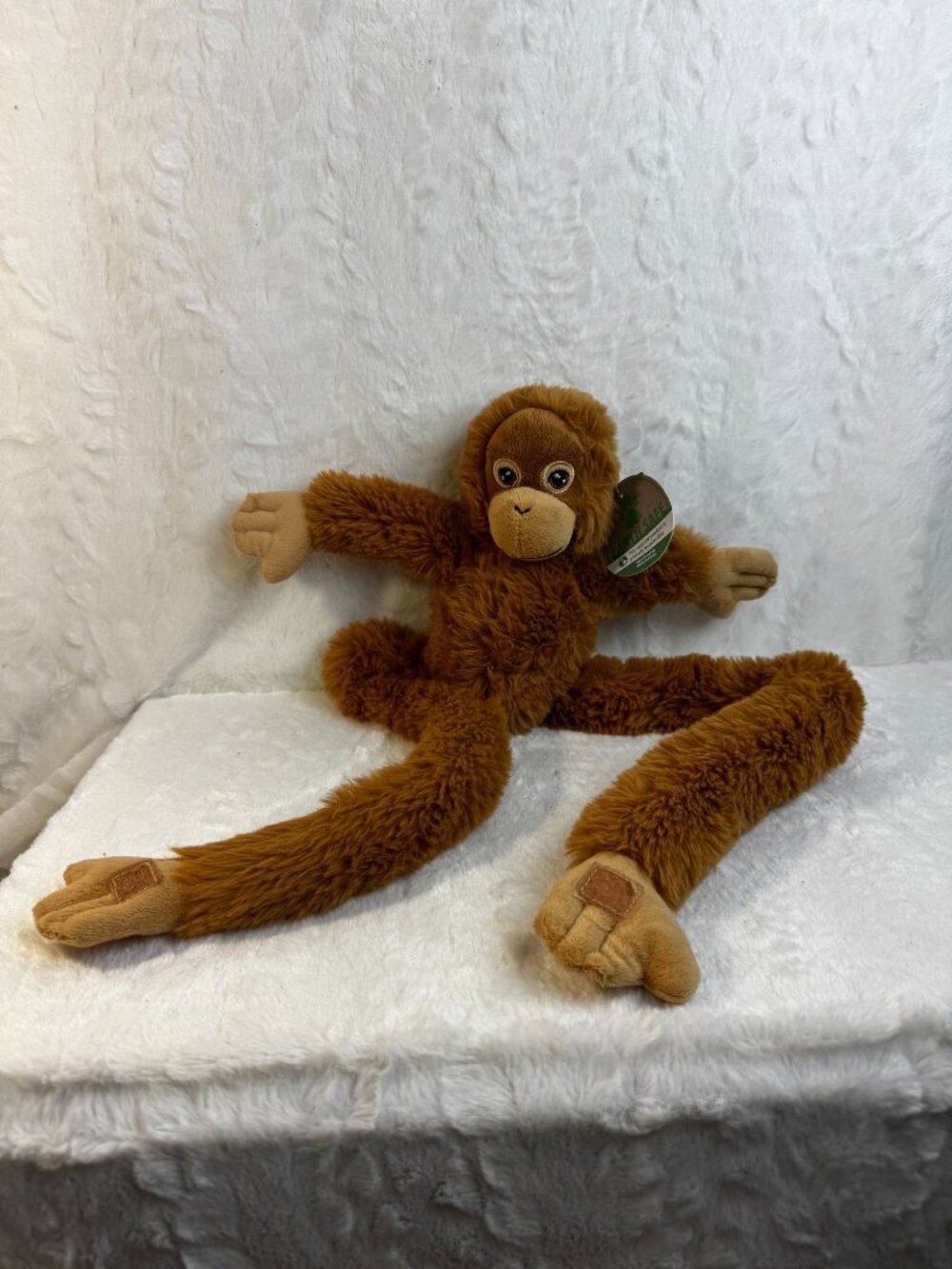 Extend-A-Pull Adventure Planet Orangutan Plush Toy 100% Recycled Earth Safe - Picture 7 of 10